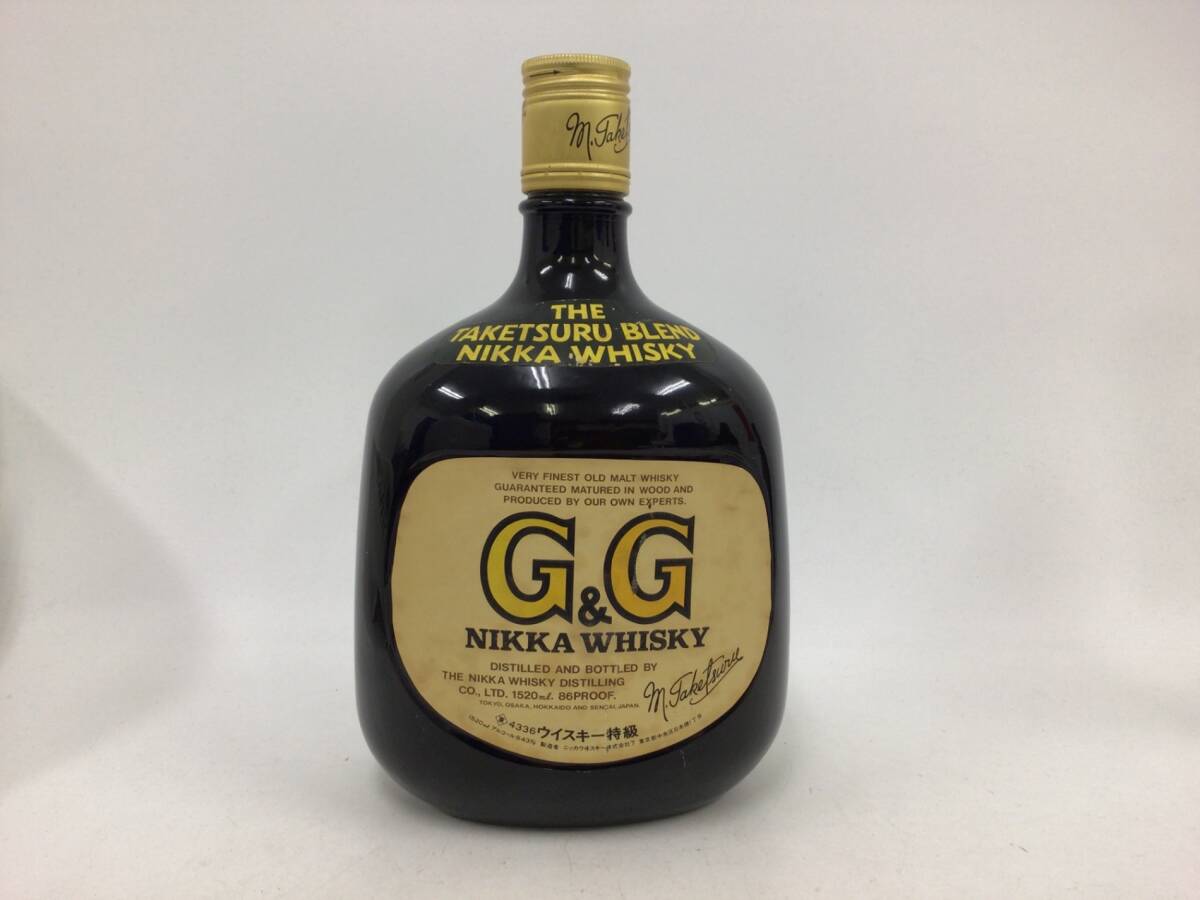 ウィスキー ニッカ G&G 1520ml 重量番号:5 (RW40)_画像1