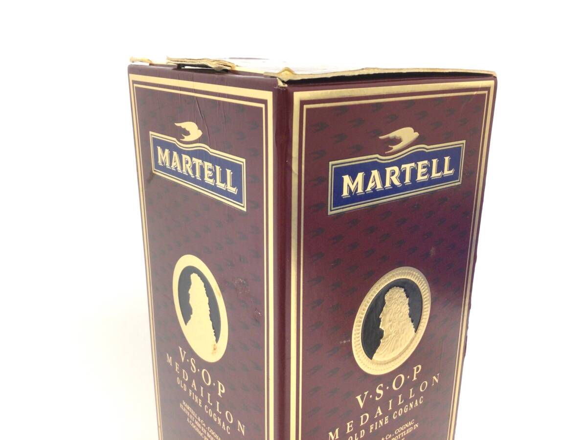  brandy Martell VSOPme large yon Old fine red label 700ml weight number :2 (21)