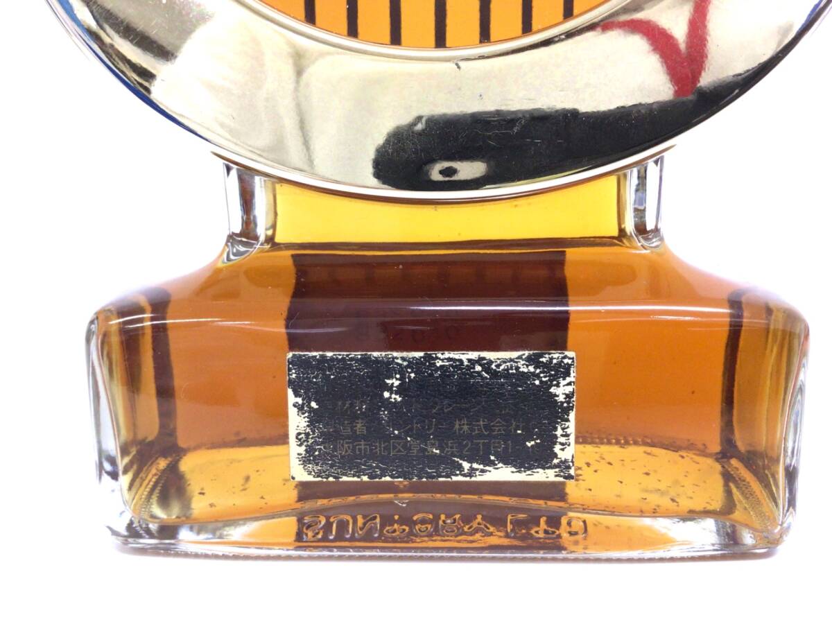 ウイスキー サントリー スペシャルリザーブ 楽器ボトル ハープ型 600ml 重量番号:2 (49)の画像3