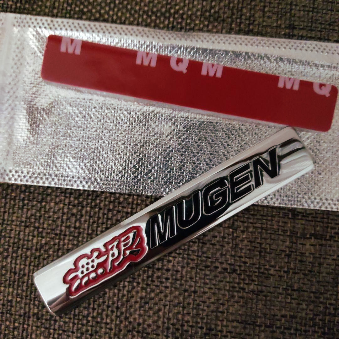 【新製品】MUGEN 無限 高品質 メタル製 エンブレム Ｆ※1個_画像4