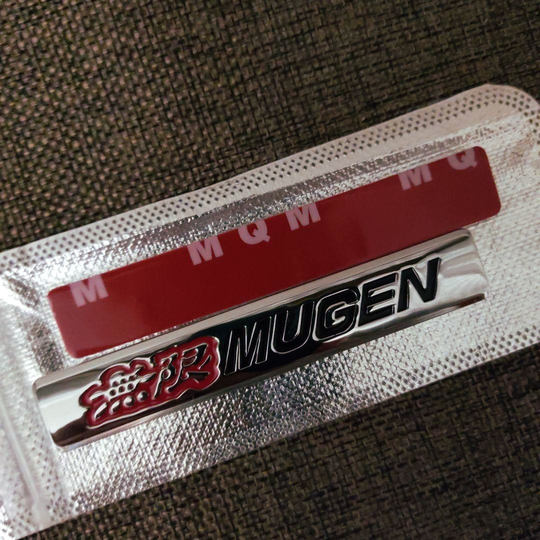 【新製品】MUGEN 無限 高品質 メタル製 エンブレム Ｆ※1個_画像8