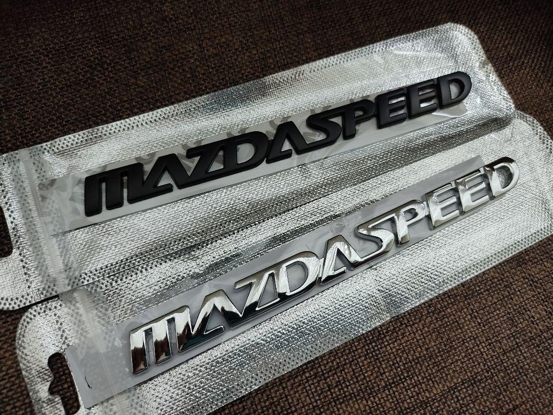 【新商品】MAZDA SPEED（マツダスピード）エンブレム Dの画像6