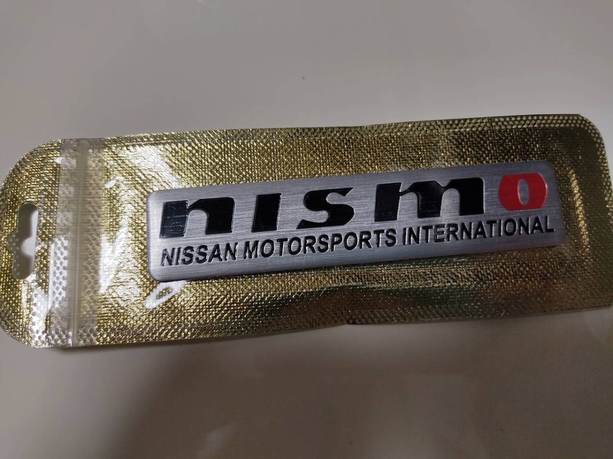 【再入荷！】高品質 nismo アルミ エンブレム ステッカーA 日産自動車の画像8