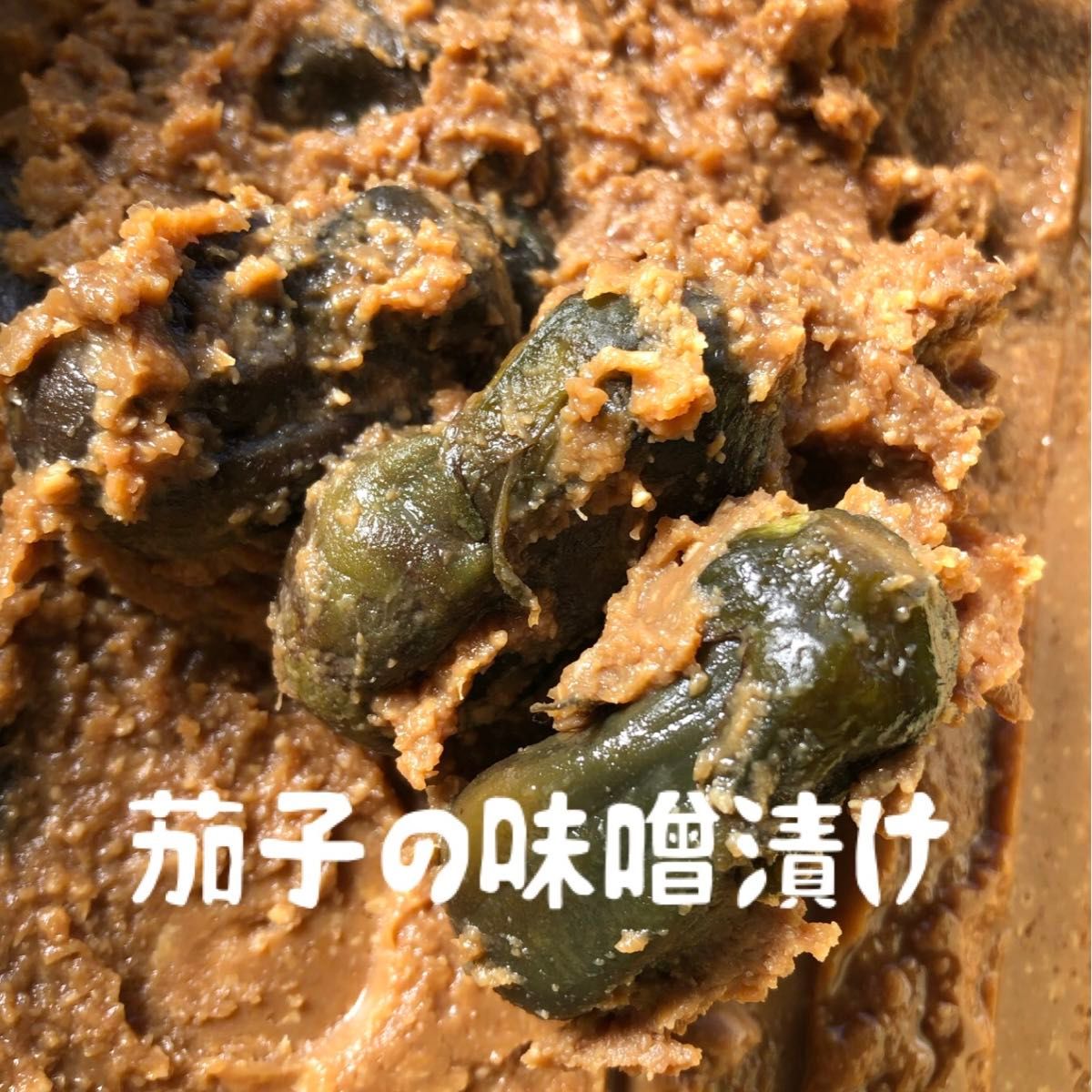 新潟県産　茄子の味噌漬け　110g    ご飯のお供