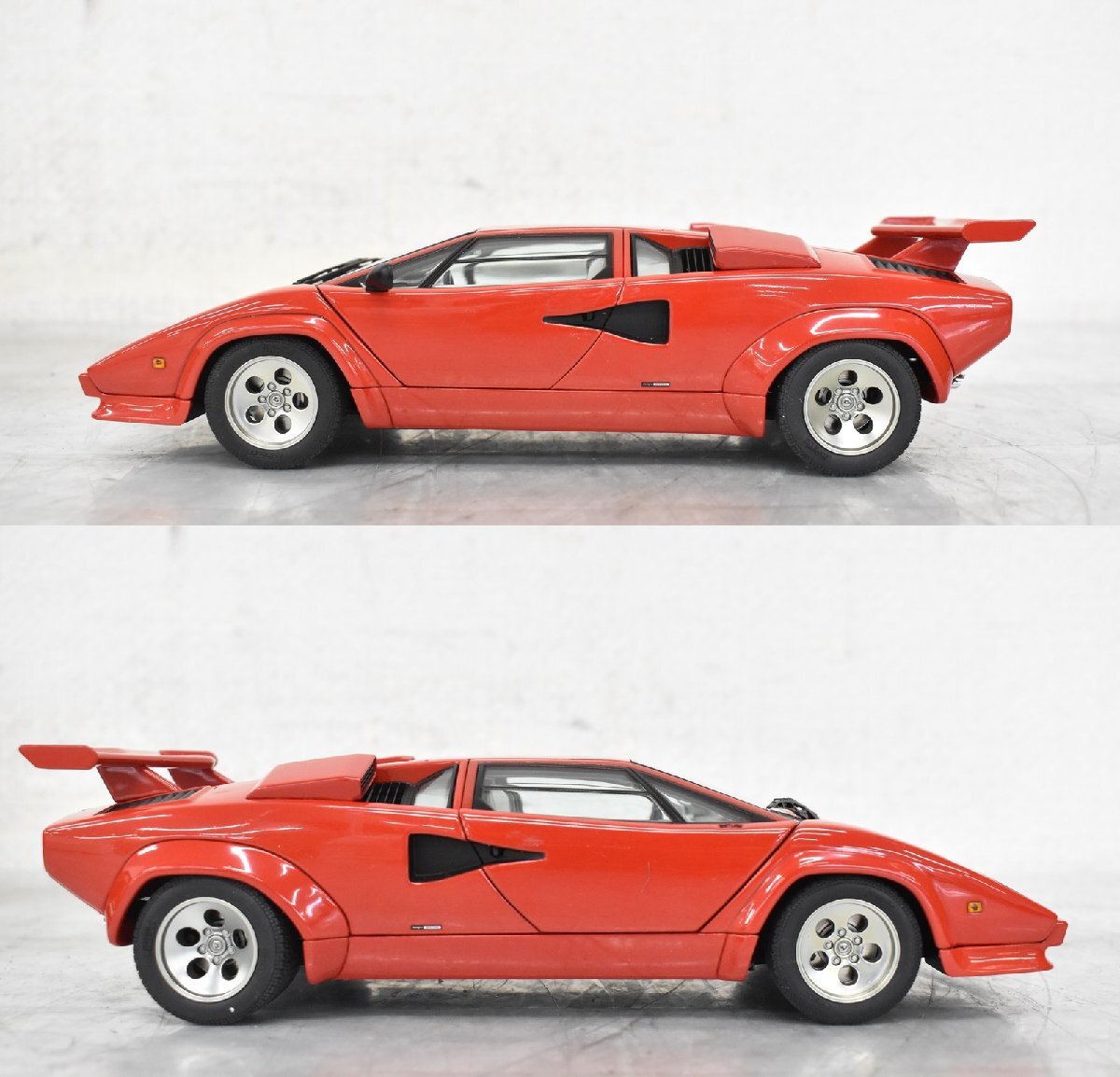 Σ2681 ジャンク品 AUTOart LAMBORGHINI COUNTACH 5000S 1/18 オートアート ランボルギーニ ミニカー 元箱付きの画像3