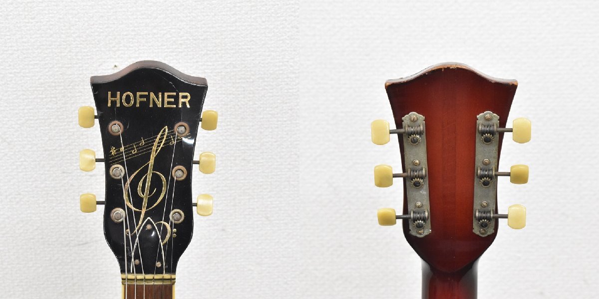 Σ2200 ジャンク品 HOFNER ヘフナー フルアコ ギターの画像5