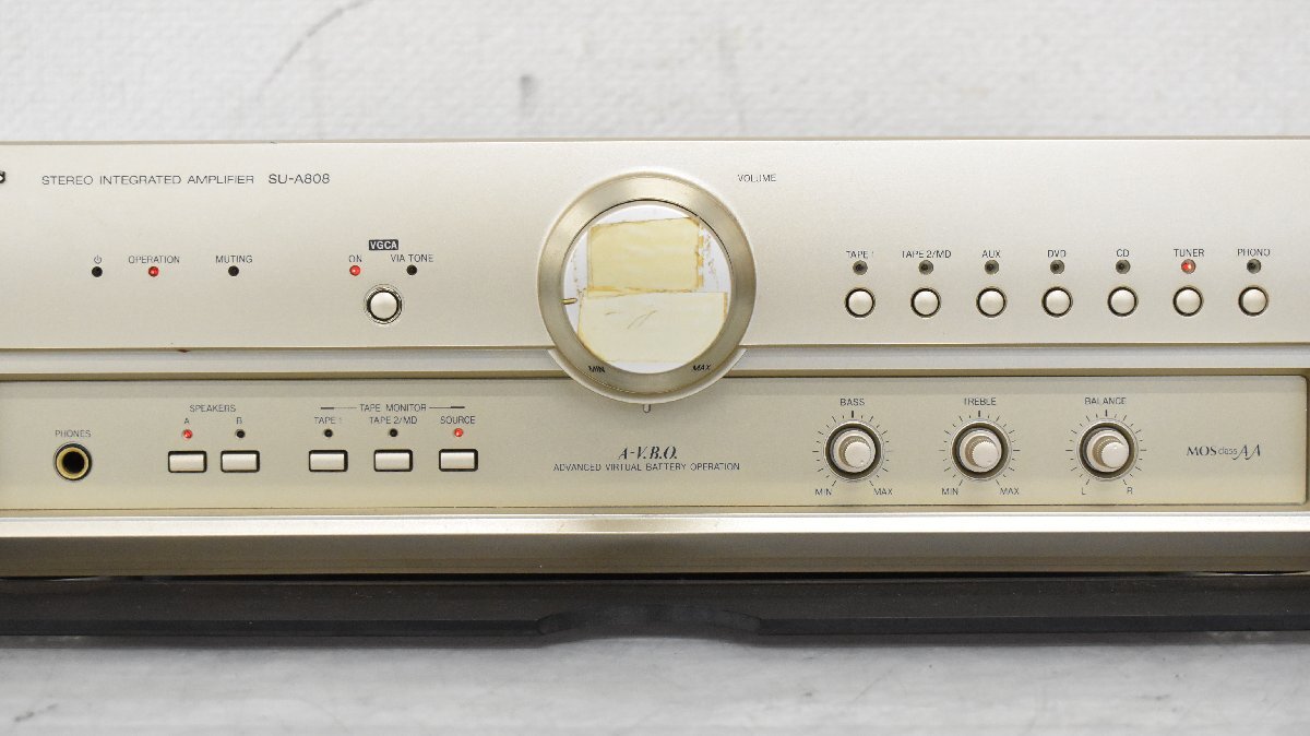 Σ2927 ジャンク品 Technics SU-A808 テクニクス プリメインアンプの画像4