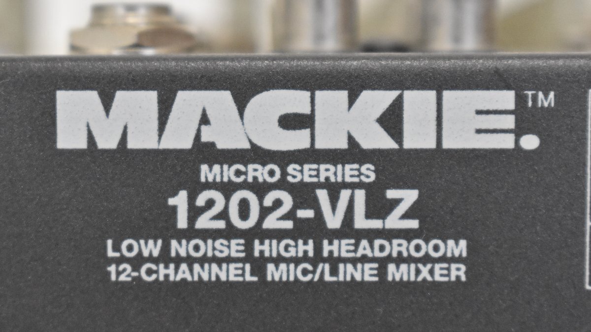 Σ1558 ジャンク品 MACKIE 1202-VLZ マッキー アナログミキサー_画像7