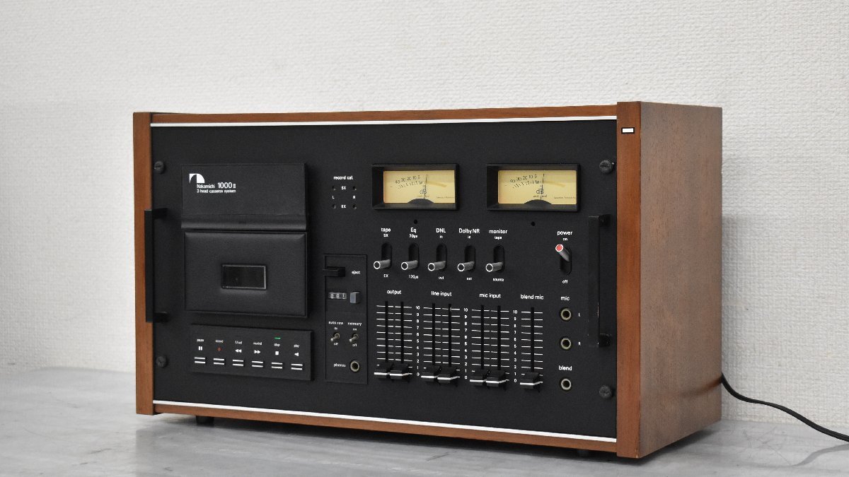 Σ2341 ジャンク品 Nakamichi 1000II ナカミチ カセットデッキの画像1