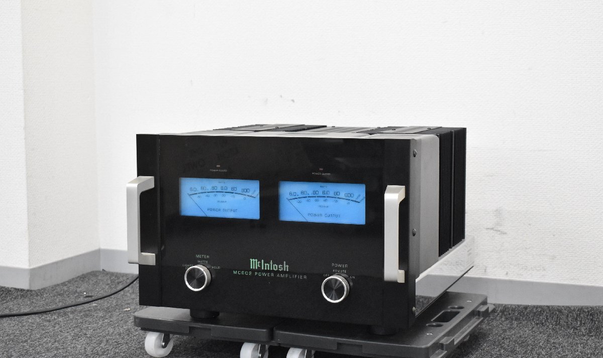 Σ2357 中古 McIntosh MC602 マッキントッシュ パワーアンプ【ヤマトチャーター便/法人様のみ可】【個人様は直接引取限定】の画像1