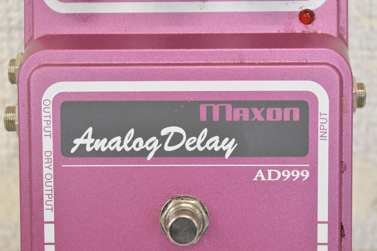 Σ2072 中古品 Maxon Analog Delay AD999 マクソン エフェクター_画像8