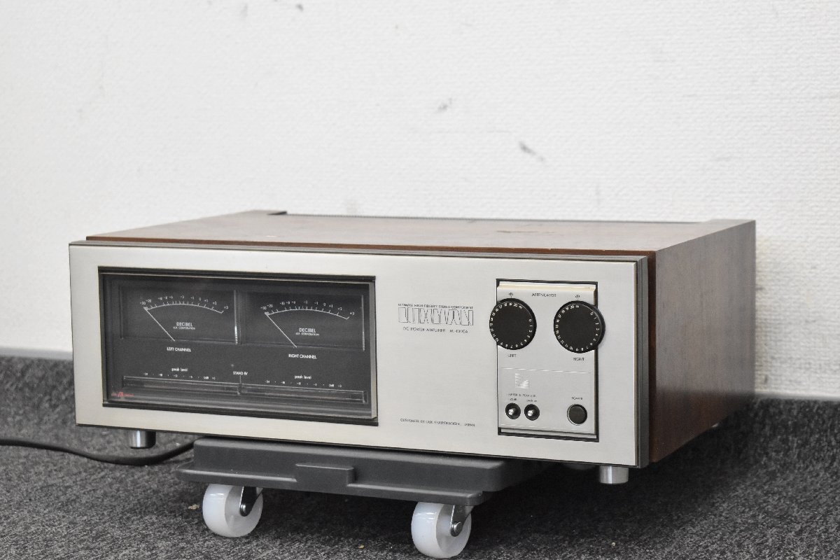 Σ2292 ジャンク品 LUXMAN M-4000A ラックスマン パワーアンプ