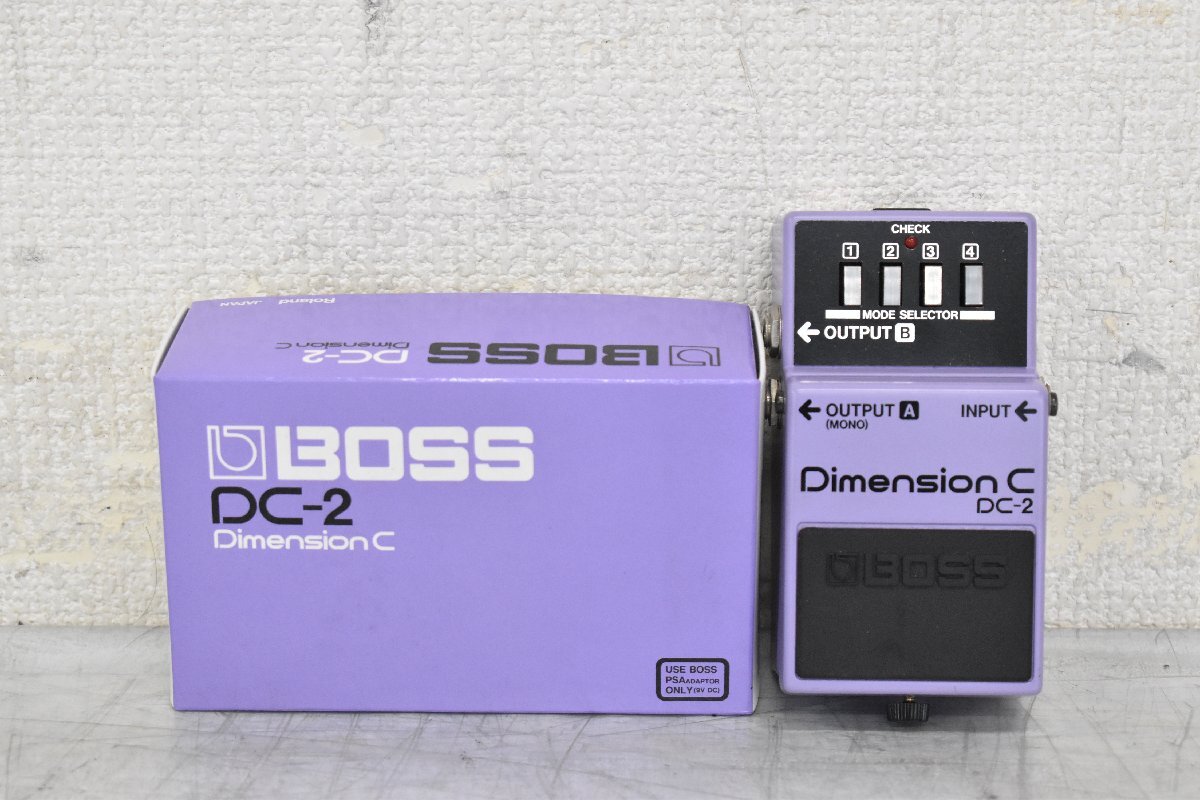 Σ2462 中古品 BOSS Dimension C DC-2 ボス エフェクター 元箱付きの画像2