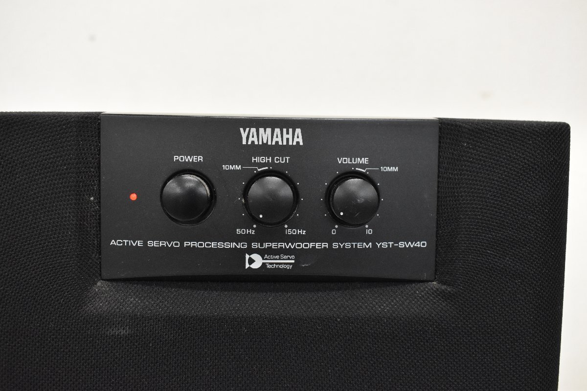 Σ2084 ジャンク品 YAMAHA YST-SW40 ヤマハ サブウーファー_画像3