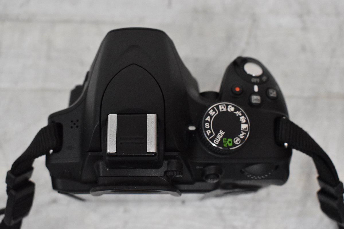 Σ1927 ジャンク品 Nikon D3200 ニコン デジタル一眼レフカメラ AF-S DX NIKKOR 18-55mm 1:3.5-5.6G VR レンズの画像4
