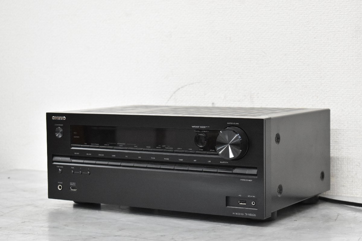 Σ2747 ジャンク品 ONKYO TX-NR636 オンキヨー AVアンプ 元箱付きの画像1