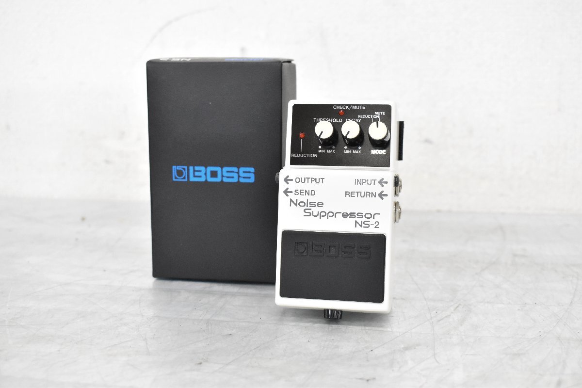 3050 中古品 BOSS Noise suppressor NS-2 ボス エフェクター 元箱付き_画像1