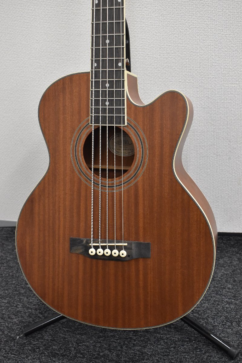 Σ2530 中古品 URIEL UJB-300 5CE NS ウリエル エレアコ アコースティック 5弦 ベースの画像1