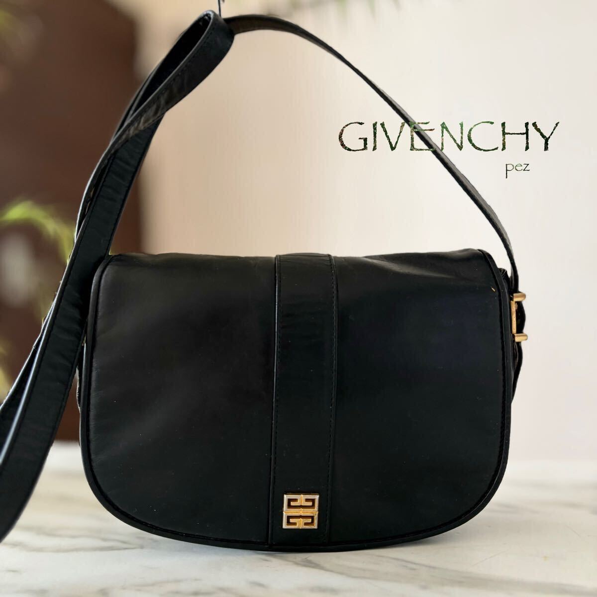 正規品 GIVENCHY ジバンシー レザーショルダーバッグ レディース 牛革 正規品 GIVENCHY ジバンシー レザーショルダーバッグ レディース 牛革