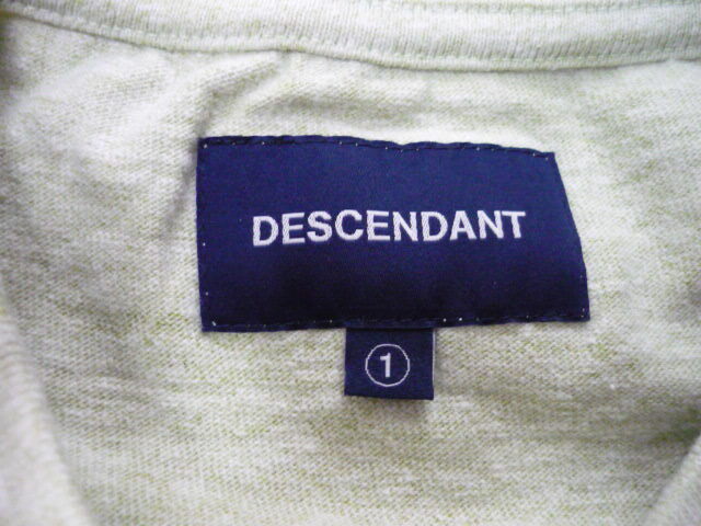 DESCENDANT　Tシャツ　未使用_画像3