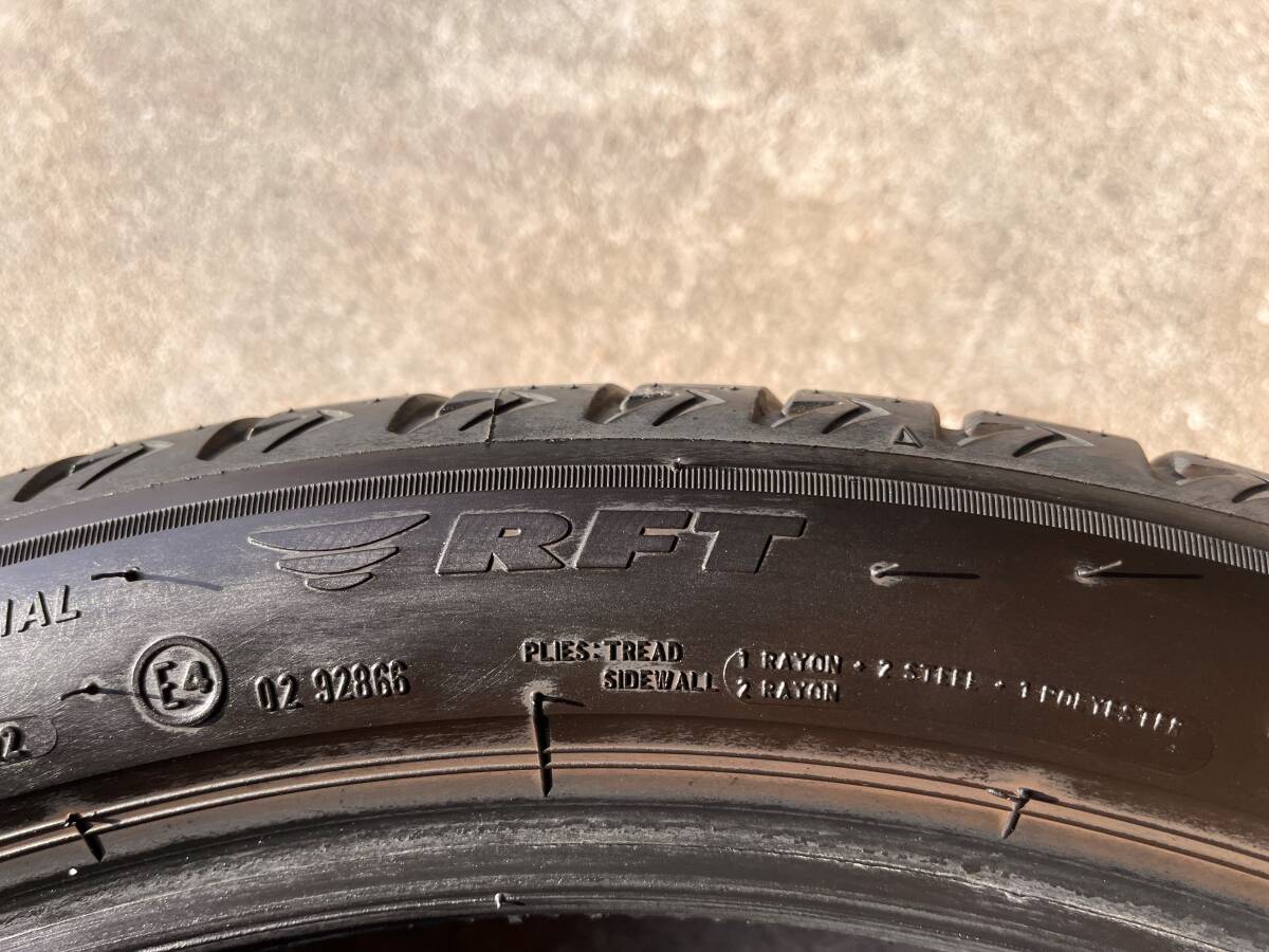 タイヤ1本 ブリヂストン アレンザ 001 RFT 275/35R21 103Y 7分山 BMW ランフラット_画像4