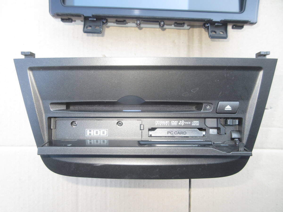 エリシオン 純正 HDD ナビ コンピューター TV モニター RR1/RR2 AVIC-ZH6467ZH 39810-SJK-J012-M1 2009年データ_画像3