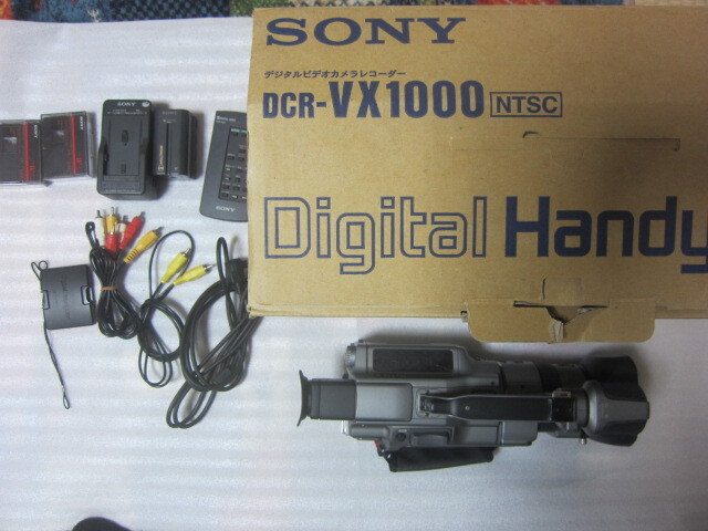 SONY Digital Handycam DCR-VX1000 ジャンク品の画像1