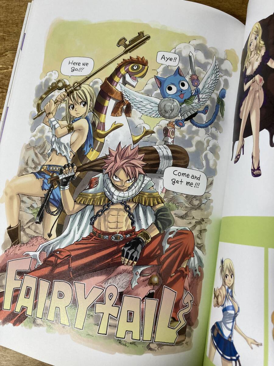 真島ヒロ 画集 FANTASIA FAIRY TAIL フェアリーテイル イラスト集の画像3