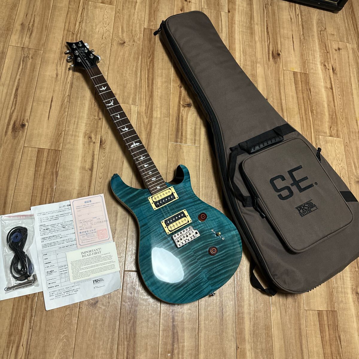 [ прекрасный товар ]PRS se custom24/ электрогитара /Paul Read Smith/ONE OK ROCK/UVERworld нравится .