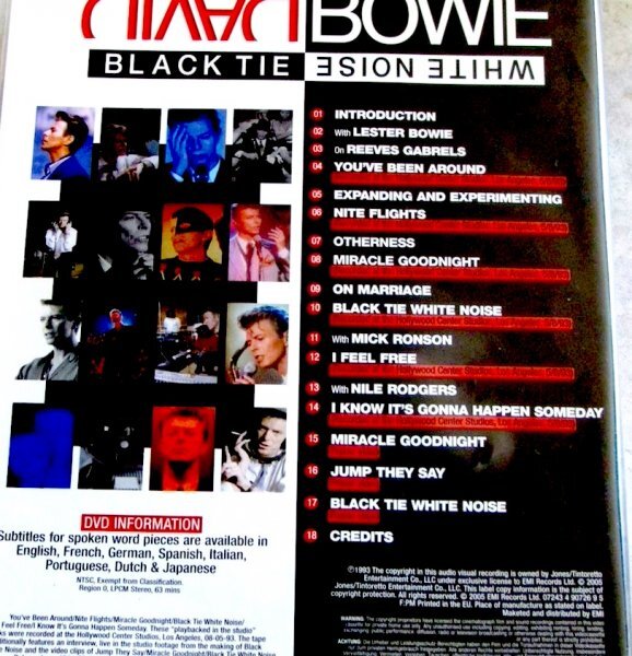 【DVD】David Bowie / Black Tie White Noise_画像3