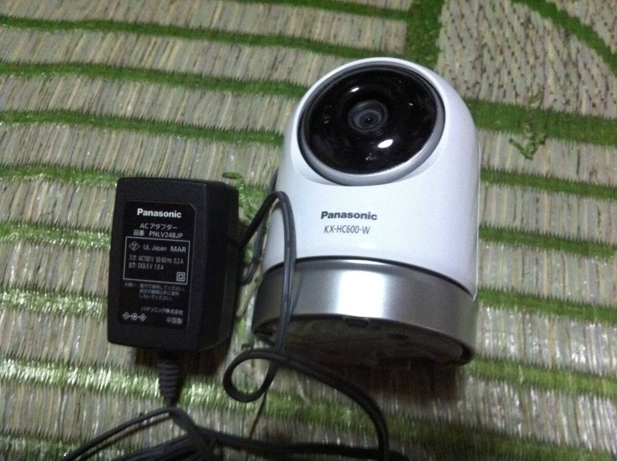 パナソニック 屋内スイングカメラ KX-HC600-Wの画像1