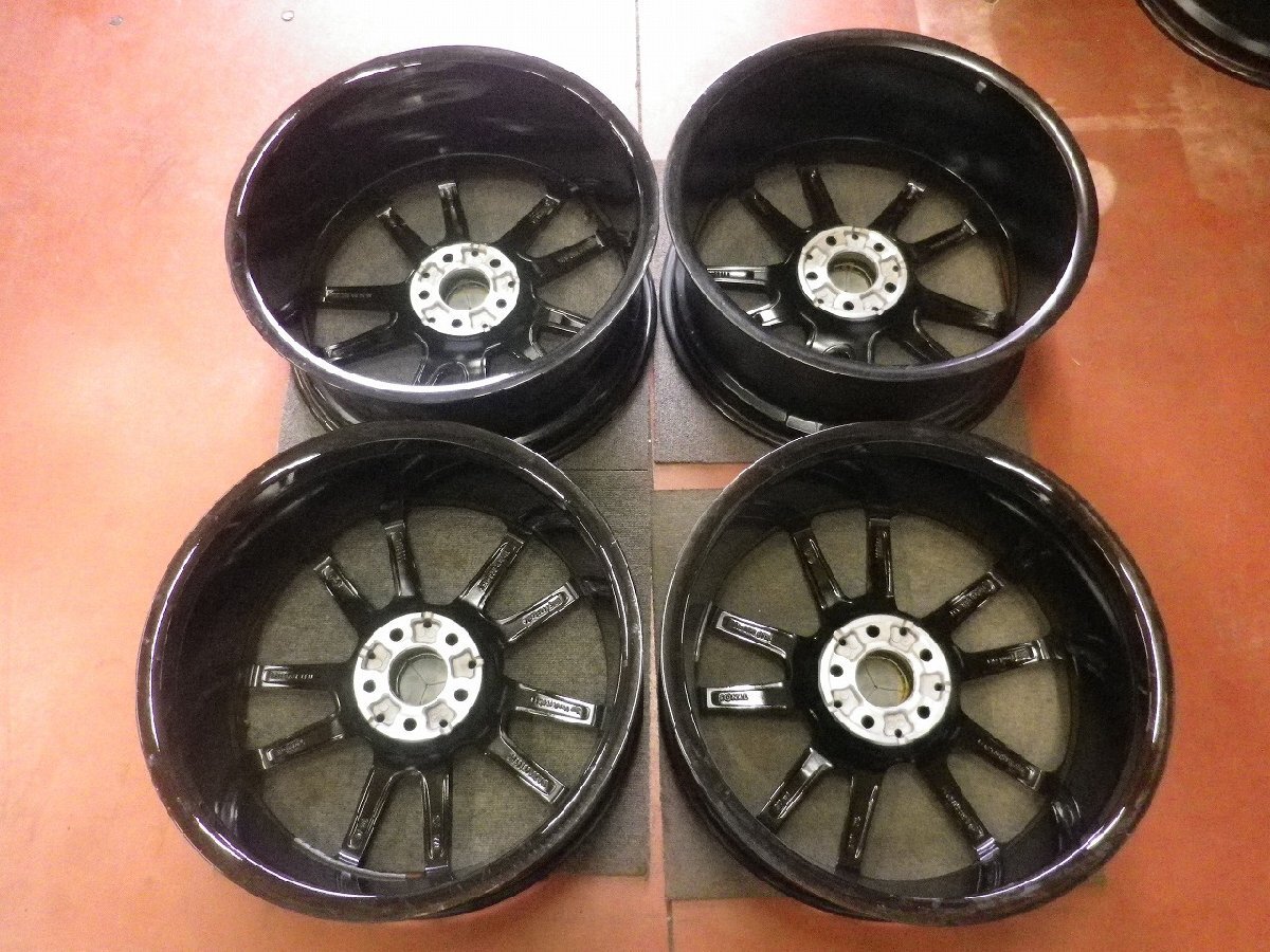 メルセデスベンツ Cクラス W205純正♪19×7.5/8.5J PCD112 5H +33/+52 ハブ66.6♪店頭受け取り歓迎♪ホイールのみ4本販売♪R603W56_画像4