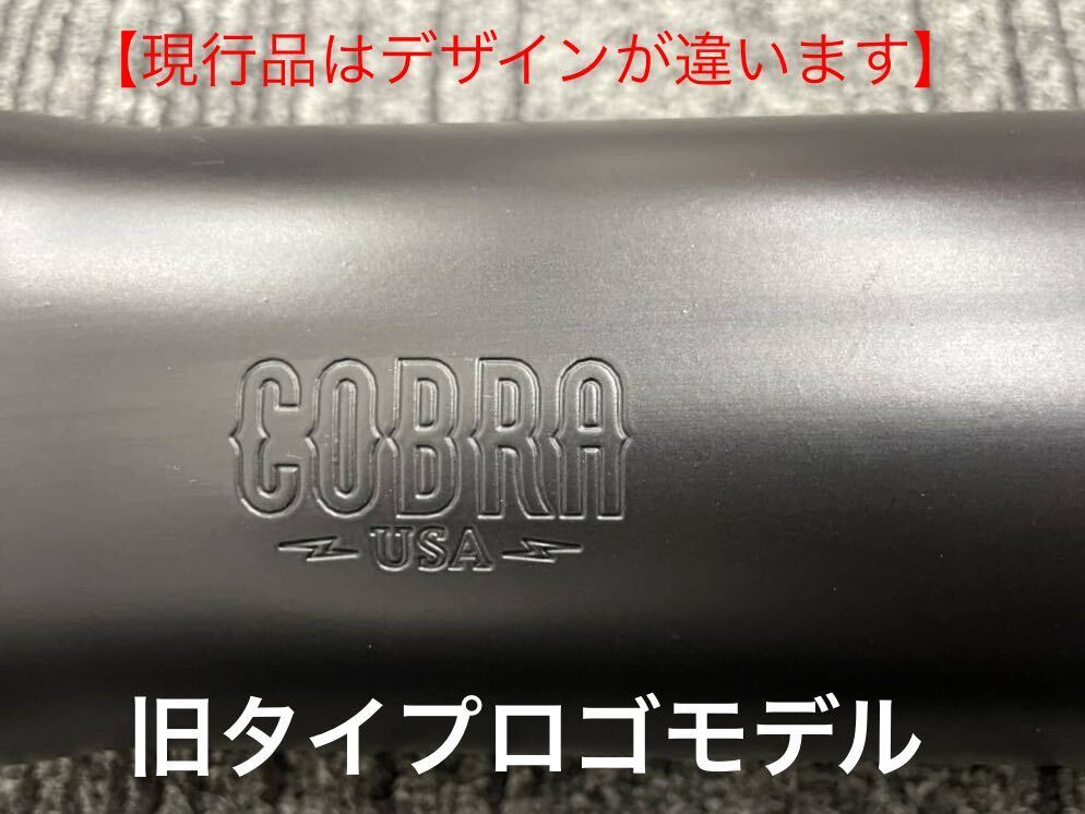 《HD500》COBRA コブラ ハーレーダビッドソン スポーツスター 3インチRPT マフラー 6081RB 極上品 旧ロゴタイプ_画像7