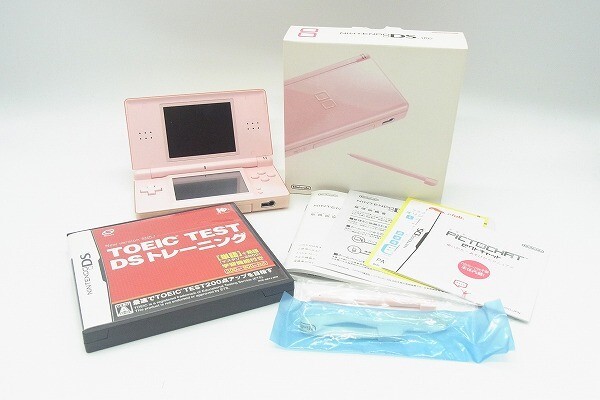 H24-4 NINTENDO 任天堂 DS Lite USG-001 本体 ソフト付き ゲーム機の画像1