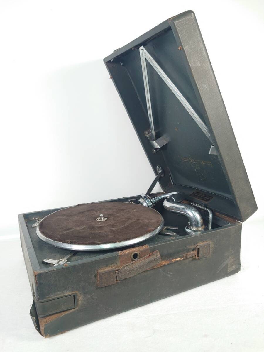  ultra rare [ present condition exhibition ] gramophone Colombia Columbia model 203A