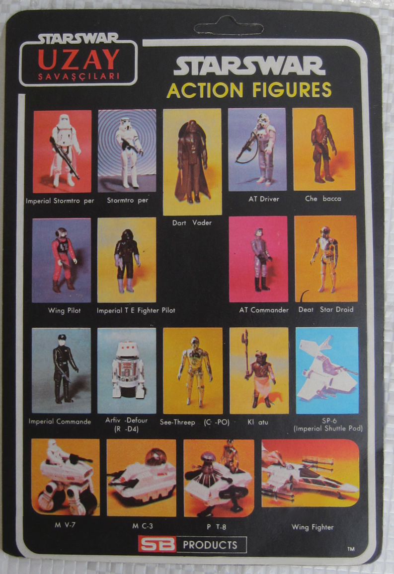  очень редкий 80 годы UZAY C-3PO Anne дырокол не использовался Unpunched Звездные войны (SB Products)Star Wars Vintage ограничение фигурка Action Figures(Kenner