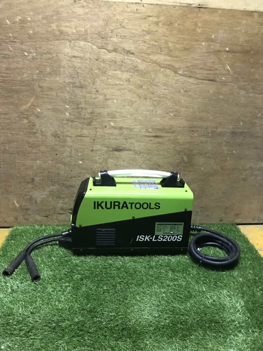★ジャンク品★ ▼①育良(IKURA) インバーター制御直流アーク溶接機 ISK-LS200S2 単相200V. 送料落札者負担