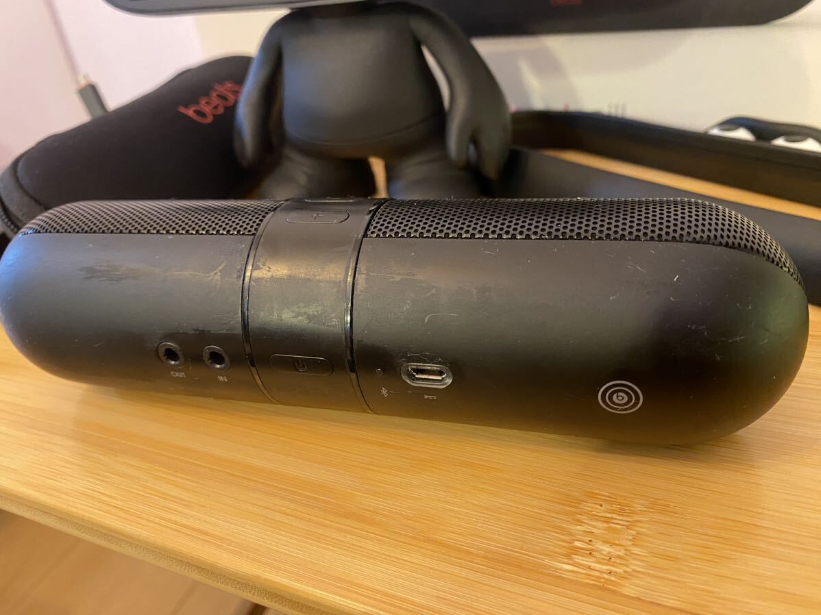 beats pill 2.0 Bluetoothスピーカー カバー セット Dr.Dre ヒップホップ ブラックの画像6