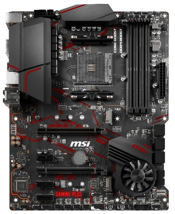 MSI MPG X570 GAMING PLUS AMD AM4 SATA 6Gb/s M.2 USB 3.2 Gen 2 HDMI ATX Motherboard _画像1