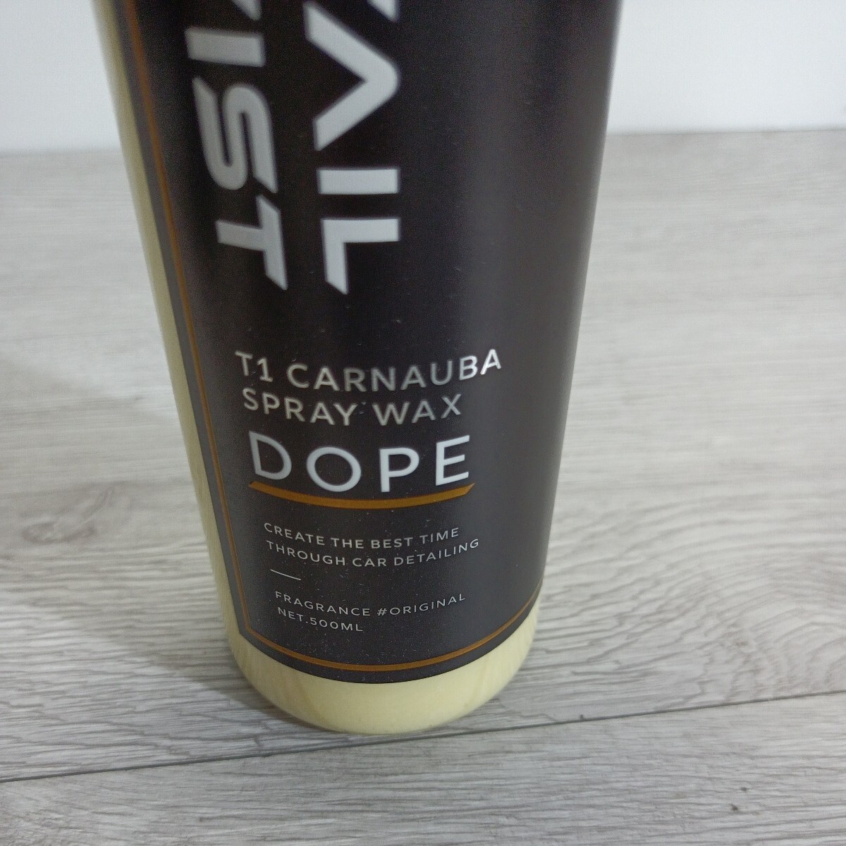 y042603fk 【DETAIL ARTIST】DOPE 『カルナバ配合で贅沢な艶と手触り』 スプレーワックス 500ml カルナバロウ ディテールアーティスト _画像4