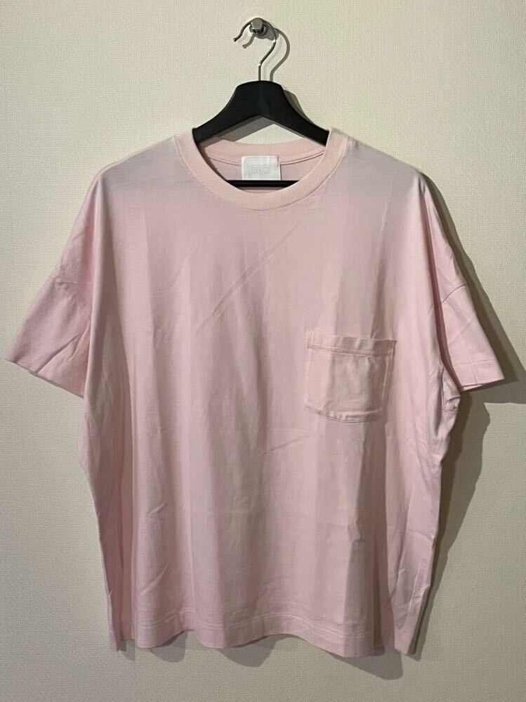 UNITED ARROWS & SONS / POCKET BIG TEE / SIZE:M / LT.PINK / ユナイテッドアローズ＆サンズ / オーバーサイズ ポケットTシャツ_画像1