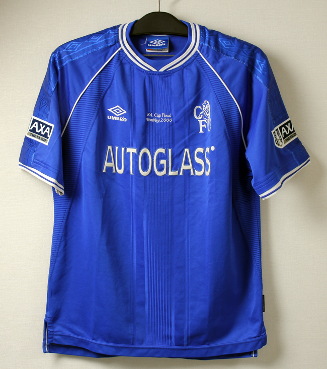 99-00 チェルシーCFC Chelsea(H)#25 ゾラ ZOLA 半袖 UMBRO正規