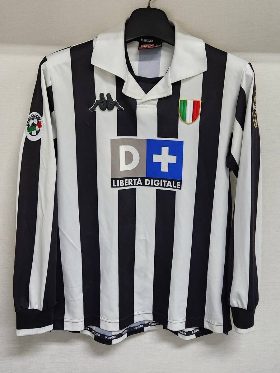 98-99ユベントス Juventus(H)#21 ジダン ZIDANE 長袖 正規 セリエA仕様 S_画像1