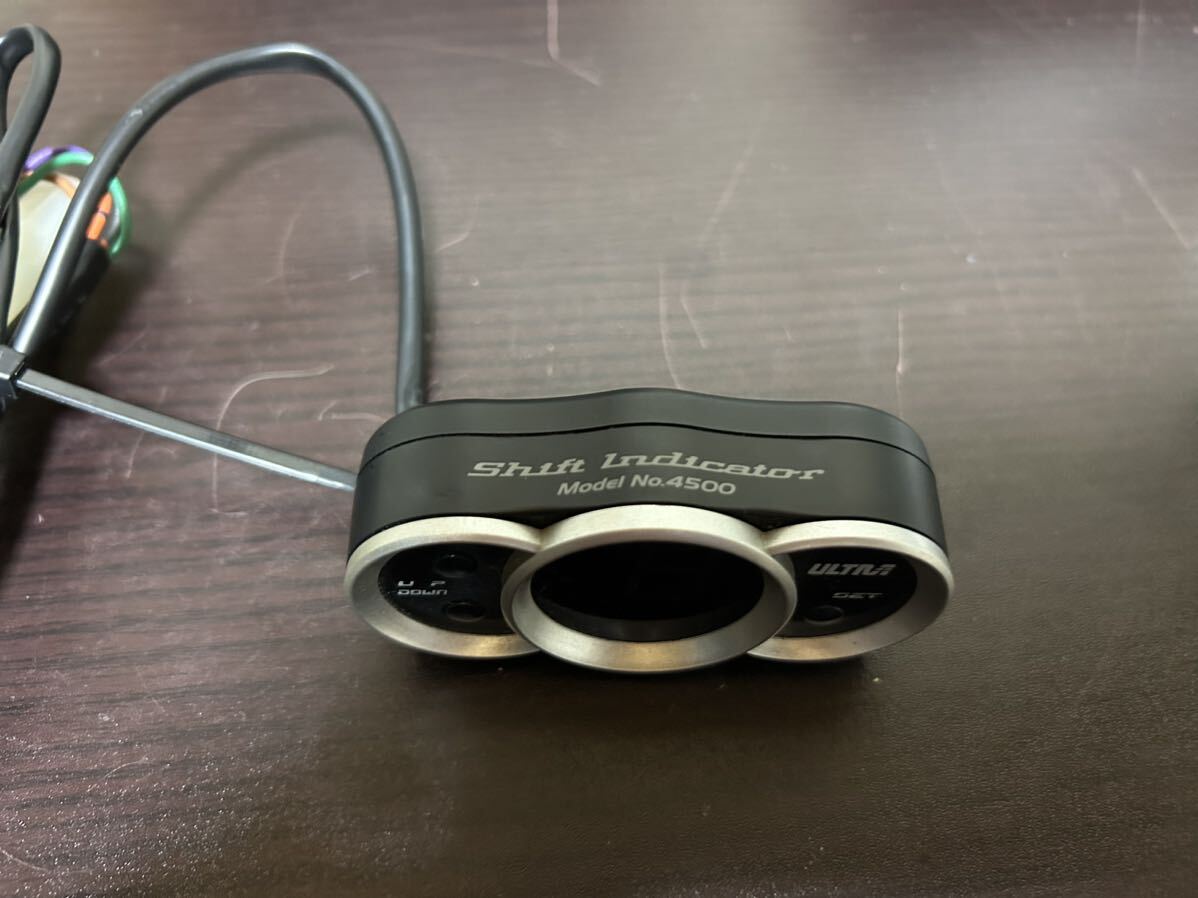 永井電子 ULTRA シフトインジケーター Model No4500 中古動作品 永井電子 ULTRA シフトインジケーター Model No4500 中古動作品