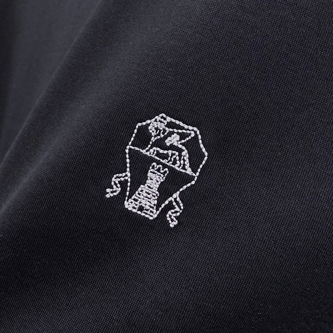ブルネロクチネリ　BRUNELLO CUCINELLI メンズ　Tシャツ　ロゴ有り　半袖　新品　シンプル　S-XXL　サイズ選択可能_画像7