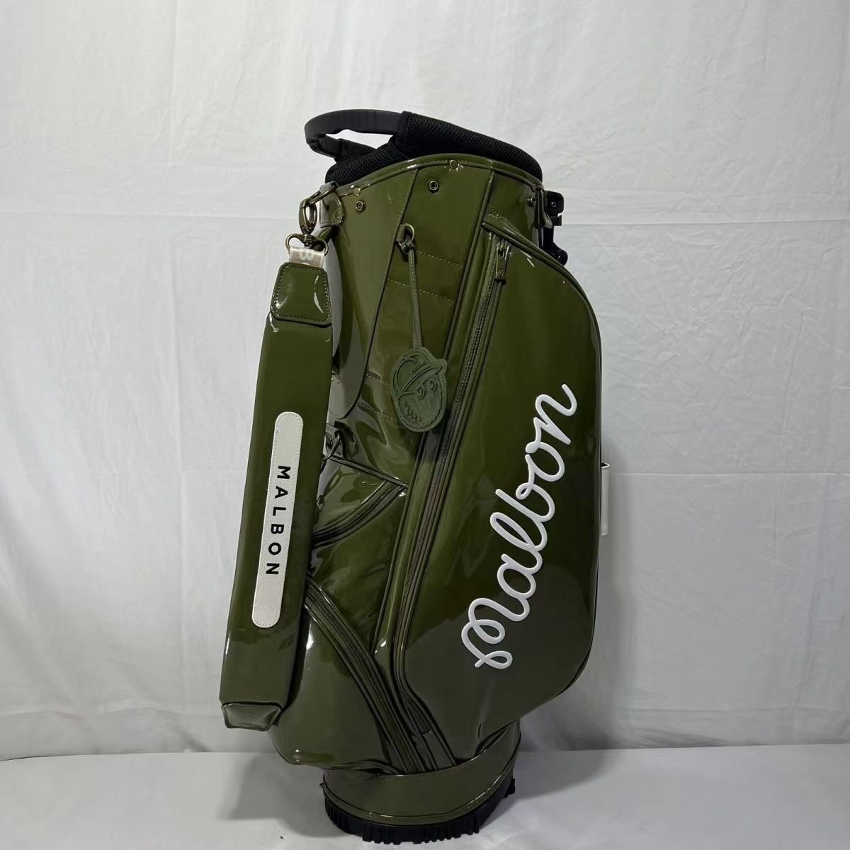 新入荷 新型malbon golf マルボンゴルフ キャディバッグス 　スタンドキャディバッグ グリーン 防水 軽量_画像6