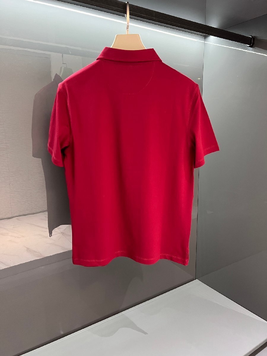 ブルネロクチネリ　BRUNELLO CUCINELLI メンズ　ポロシャツ　polo　Tシャツ　半袖　新品　S-XL　サイズ選択可能_画像2