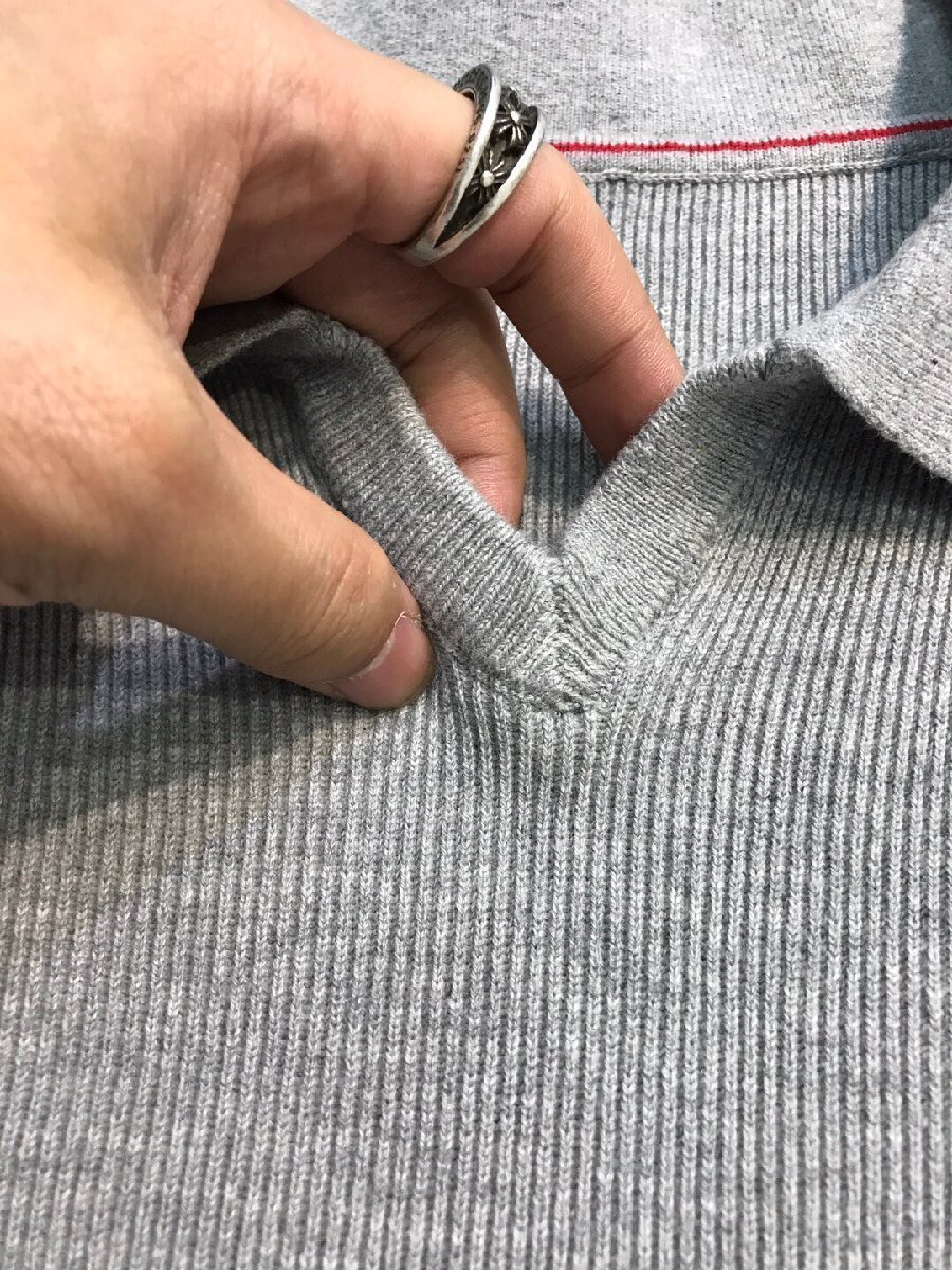 ブルネロクチネリ　BRUNELLO CUCINELLI メンズ　ポロシャツ　polo　ニット　半袖　新品　S-XL　サイズ選択可能_画像7