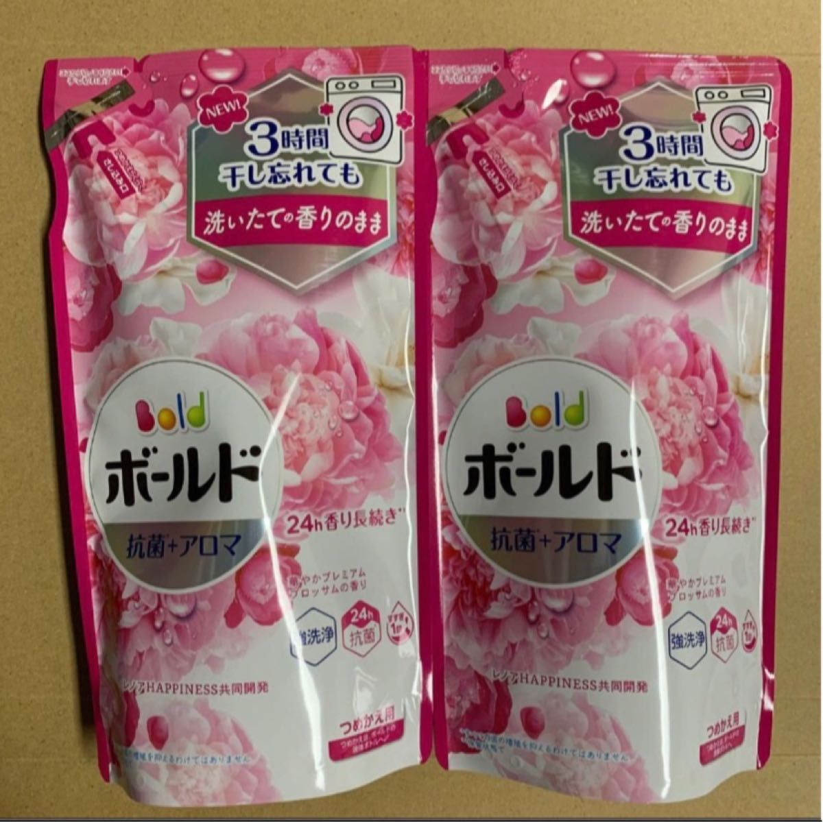 NEW  P&G ボールド　洗濯洗剤　詰め替え　華やかプレミアムブロッサムの香り　400g 2袋