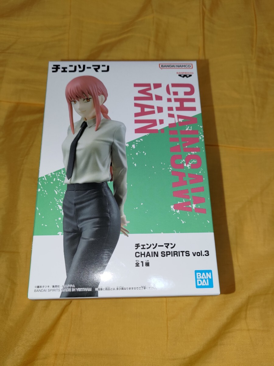 チェンソーマン CHAIN SPIRITS vol.3 新品未使用 未開封 ゲーセン景品  マキマ フィギュア バンダイの画像1